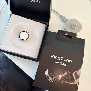 Ring Conn Gen 2 Air Smart Ring - Silver